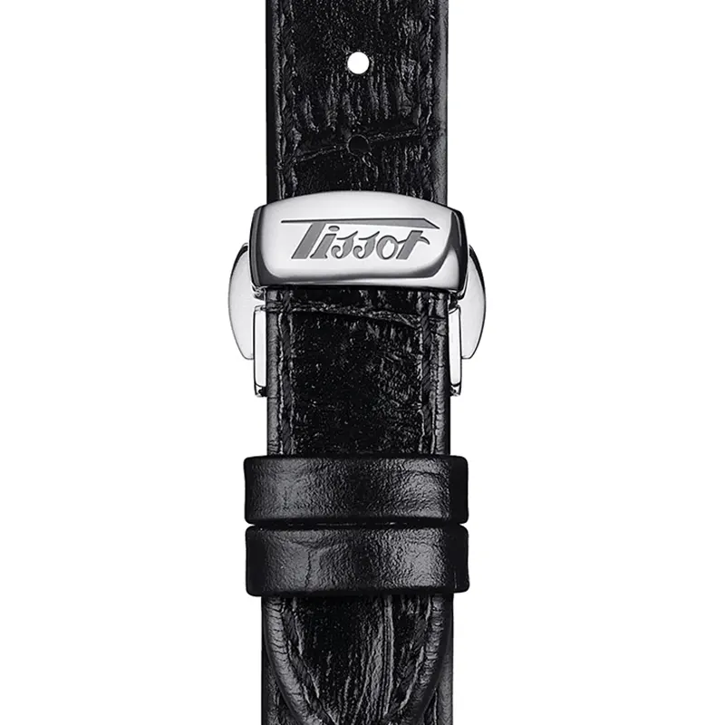 Tissot Heritage Swiss Quartz Porto Black Dial Watch- T128.509.16.052.00